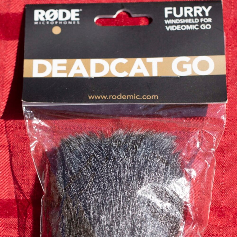 -NEW- RODE Deadcat Go  | Videomic Go Windshield | Camera Microphone Audio Gear